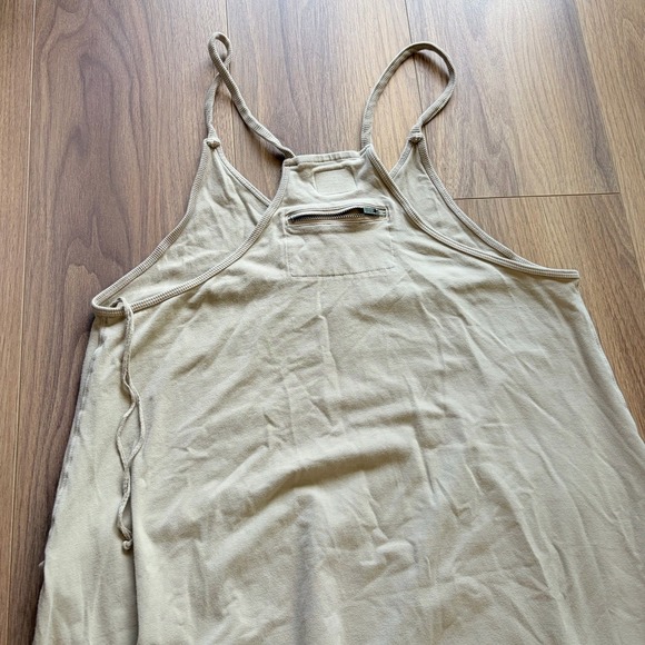 Free People FP Movement Women's Hot Shot Romper Jumpsuit Beige Small - Picture 6 of 7